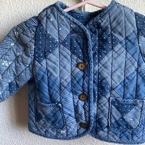 Baby GAP quilted patchwork jacket 6-12 months